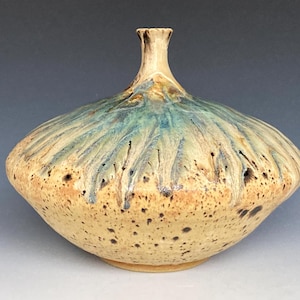 Pottery Bud Vase Stoneware Flower Vase Handmade Ceramic Vase