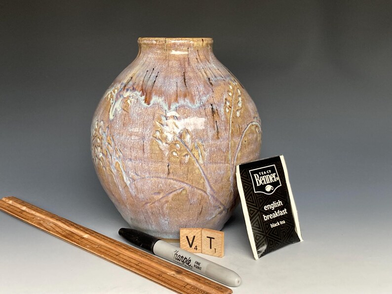 Handmade Stoneware Pottery Vase: Ceramic Flower Vase - Etsy