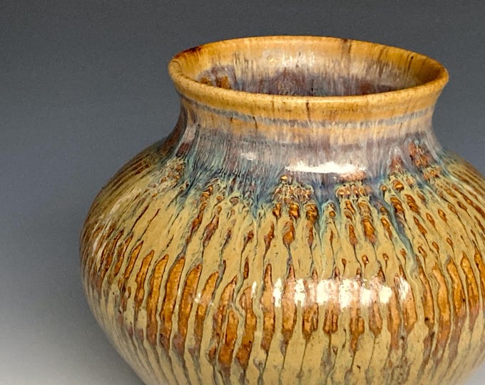 Pottery Vase Stoneware Flower Vase Handmade Ceramic Vase - Etsy