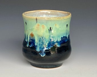 Pottery Tea Cup Mug Stoneware Ceramic Coffee Cup Handmade Mug