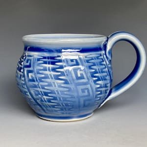 Handmade Pottery Mug Stoneware Ceramic Coffee Cup