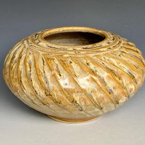 Pottery Vase Stoneware Flower Vase Handmade Ceramic