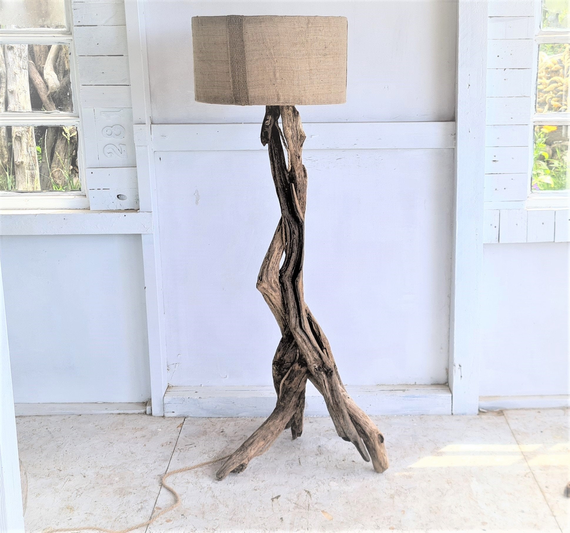 Driftwood lamps cheap for sale