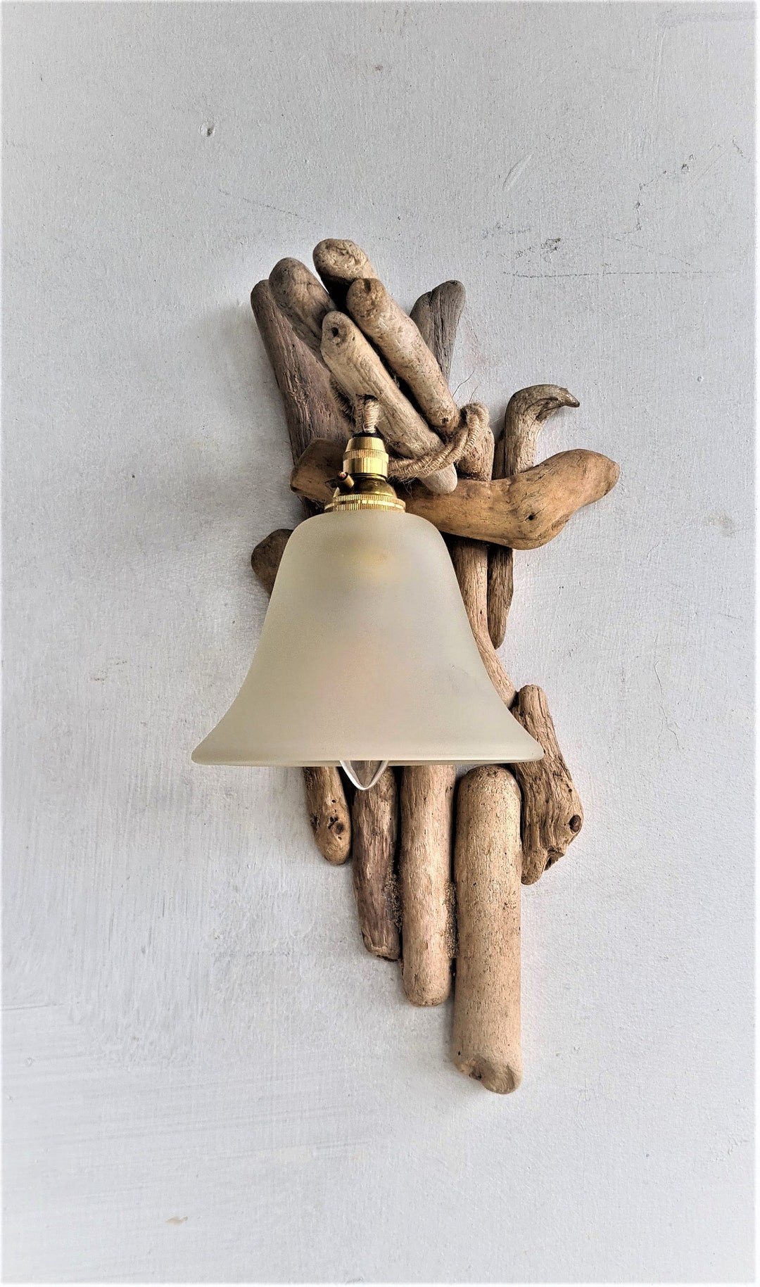 Driftwood Wall Light Drift Wood Wall Light Drift Wood Wall Etsy UK