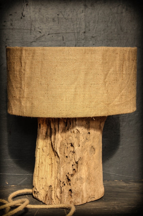 Driftwood Lamp Drift Wood Table Base Tree Trunk Only