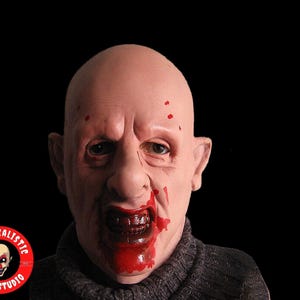 Hannibal Lecter Latex Mask - Horror Effect Rubber Zombie Vampire Blood Mask