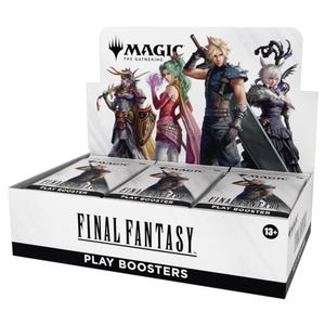 Caja de sobres de Final Fantasy TCG Play - Edición en inglés sellada de fábrica - 36 sobres