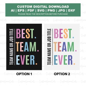 Custom Team Shirt, Work Team Coworkers, Team Member Shirt, Company Shirt, Custom Best Team Ever Shirt, School Shirt, Team Name Shirt, Personalized Team Apparel, custom name cutfile, custom name svg, custom names svg,  Custom Jersey Name and Number SVG , Custom Soccer Jersey Png, Custom Jersey Football, Jersey Numbers Svg , Sport Numbers Svg ,Custom Jersey Number Svg, Png,  Custom Team Shirt, Work Team Coworkers, Team Member Shirt, Customized Best Team Ever Shirt, School T-Shirt, Team Name Shirt