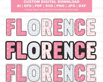Kids Monogrammed Valentine PNG | Customizable Name Plate Design | Youth Valentine Name Cut File | Cricut Valentine SVG
