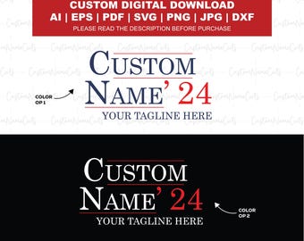 Custom Election Shirt | Personalized Election Shirt | Custom Name Tee | Election Tee | Campaign Tee | President Tee | Digital Download