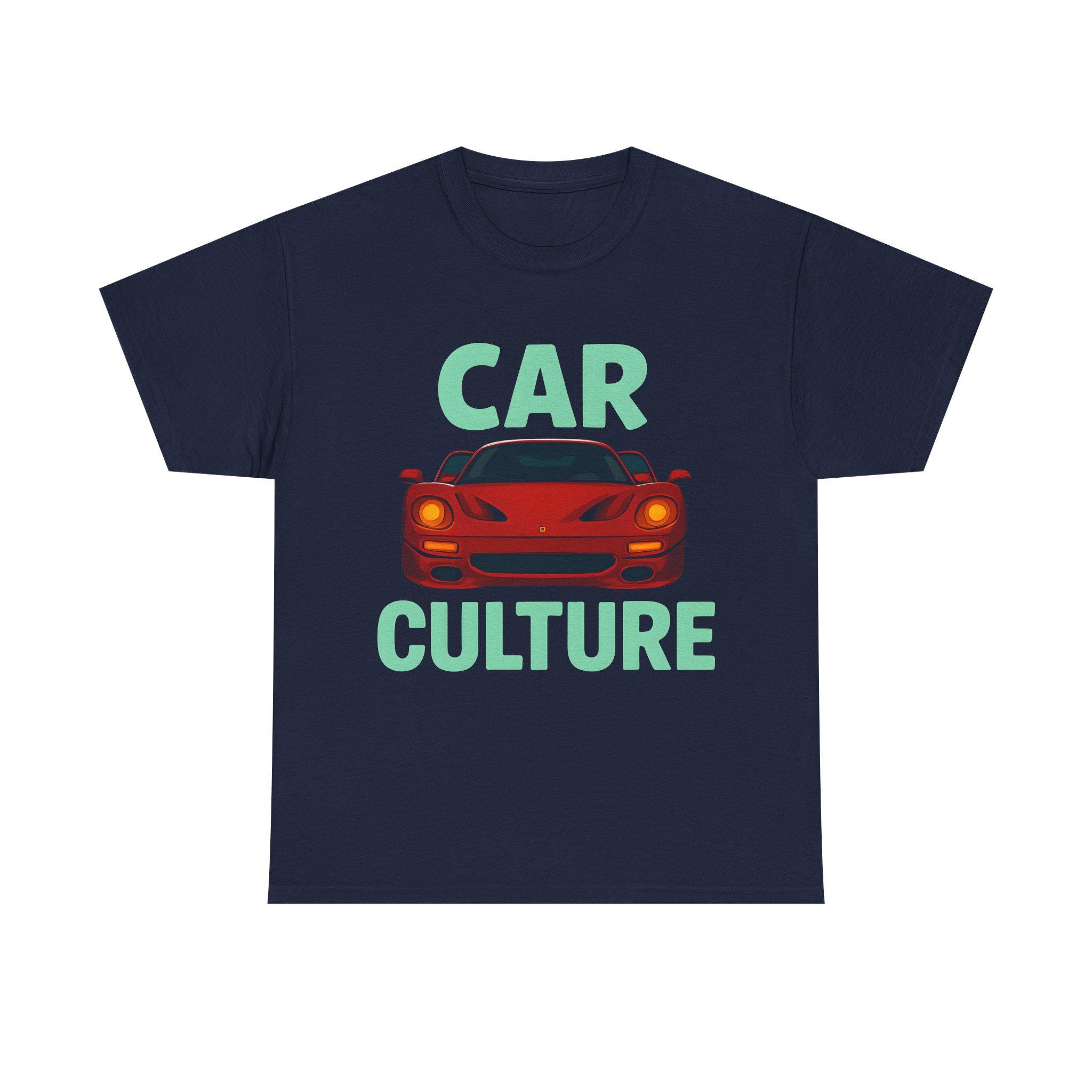 Car Culture Ferrari F50 T-Shirt, Automotive Enthusiast Tee, Racing Fan Apparel, Car Lover Gift, Unisex Cotton Shirt