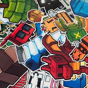 Grow A Garden Inspired Stickers - Water Resistant Vinyl Laminated Stickers - Gamer Roblox Decorations