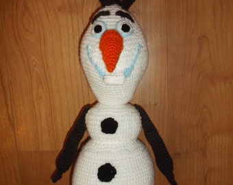 OLAF the FROZEN Snowman amigurumi Crochet pattern PDF