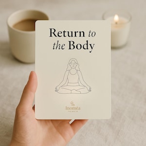 Terug naar het lichaam: 15 dagen somatisch dagboek voor mindfulness en belichaming