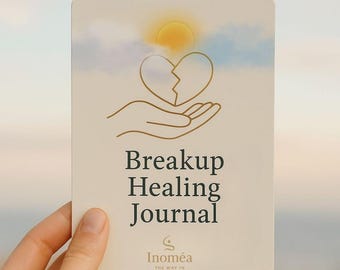 Breakup Healing Journal – 30 Day Guided Printable for Emotional Recovery & Self Reflection (Digital Download)