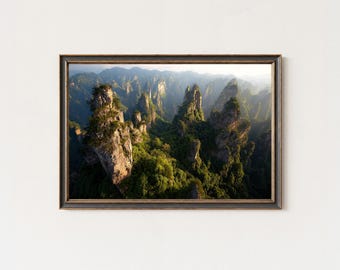 Zhangjiajie Mountains Photography | China Landscape Wall Art Print