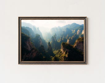 Zhangjiajie Mountains Photography | China Landscape Wall Art Print