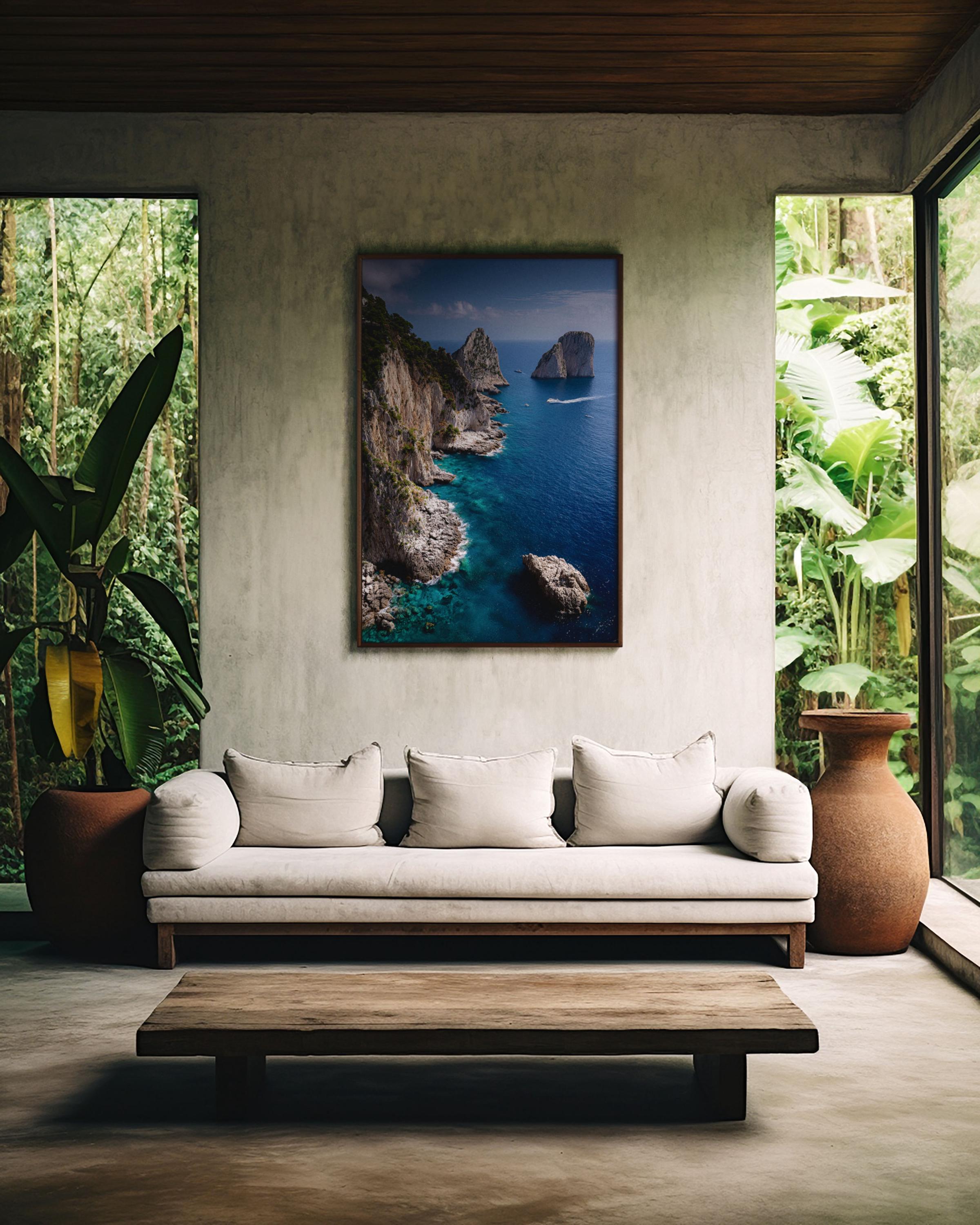 Capri Wall Art | Faraglioni Rocks Italy Print | Amalfi Coast ...