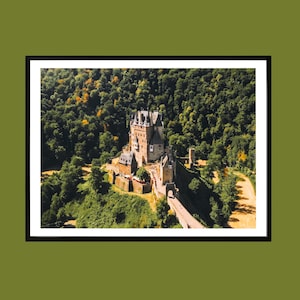 Eltz Castle Photography Print: Germany Medieval Fortress Wall Art