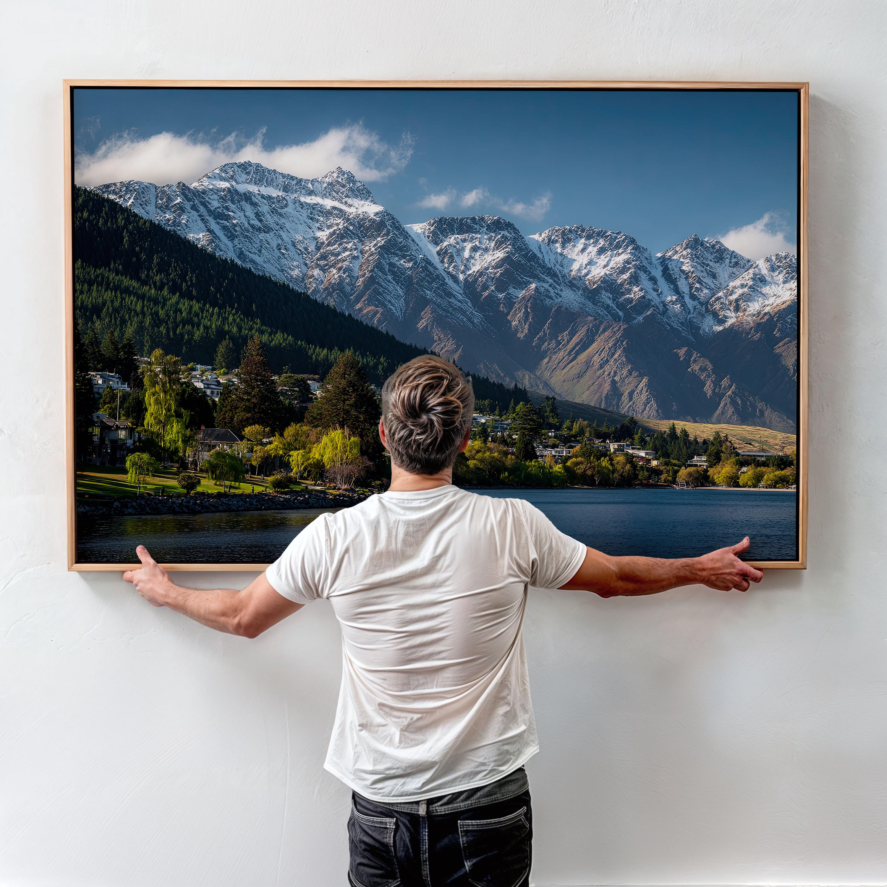 Queenstown Print the Remarkables Wall Art Lake Wakatipu New 