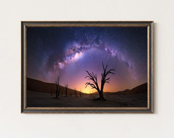 Milky Way Over Deadvlei Desert | Fine Art Print