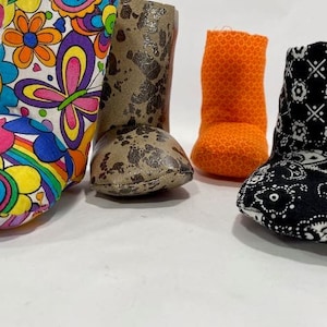 PDF Sewing Pattern to make  baby booties