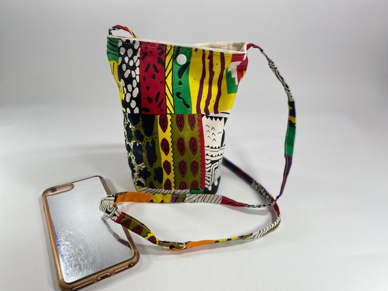 Cell Phone Crossbody Bag Digital Pattern , Instant Download, Sewing, Pattern, PDF, Easy DIY image 1