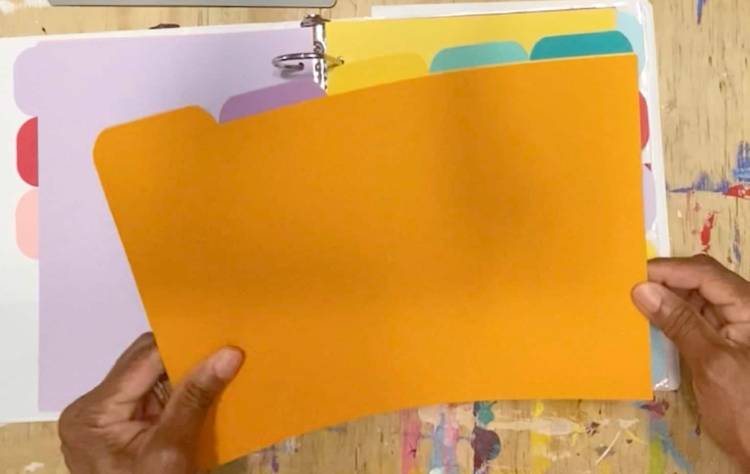 Notebook Dividers 8.5"x11", Instant Download, DIY - Etsy