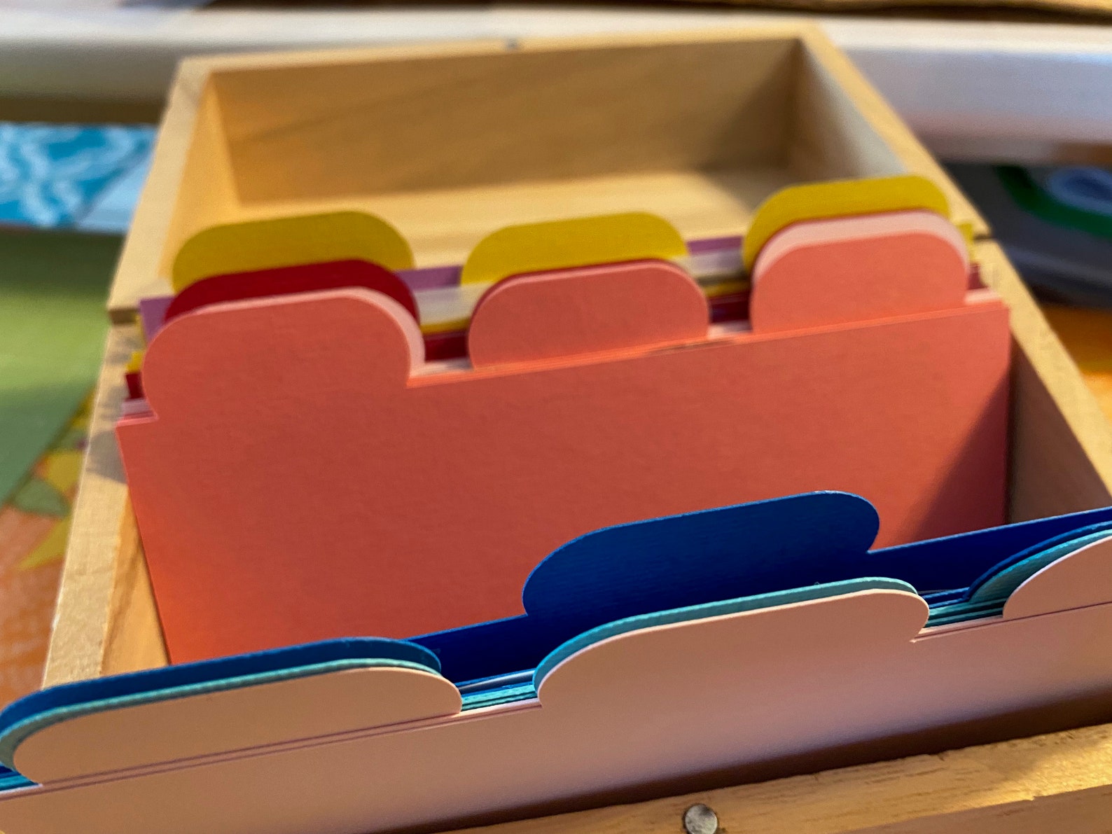 Index or Recipe Card Dividers 4x6, Instant Download, DIY Etsy