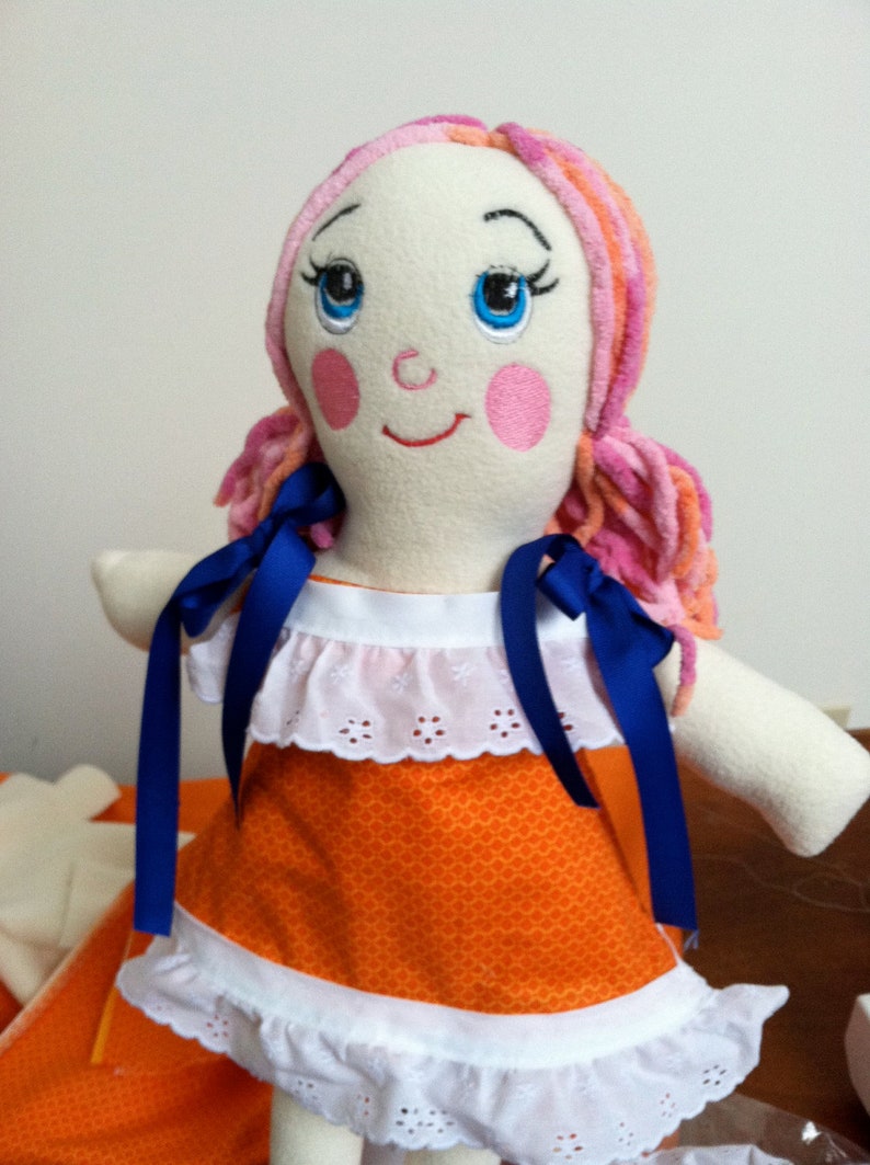 Cloth Doll Pattern digital Download PDF Soft Cloth Doll - Etsy