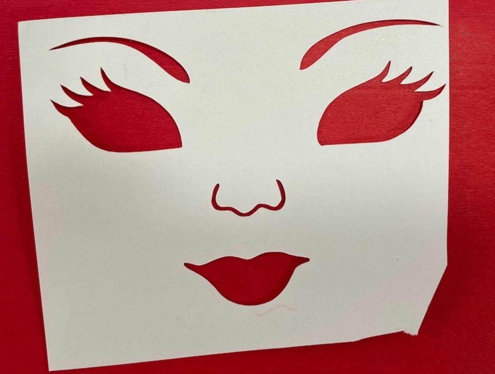 Printable Doll Face Stencils