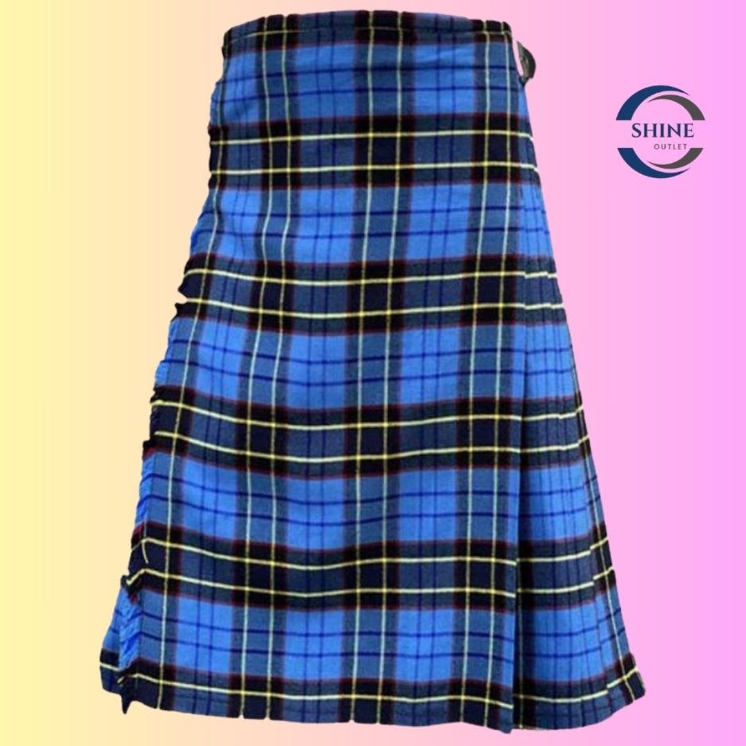 US Air Force Tartan Kilt: Handmade Scottish Highland Wear - Etsy