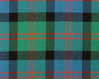 Handgjord Blair Ancient Tartan Kilt: 8 Yards Akrylull Highland Wear