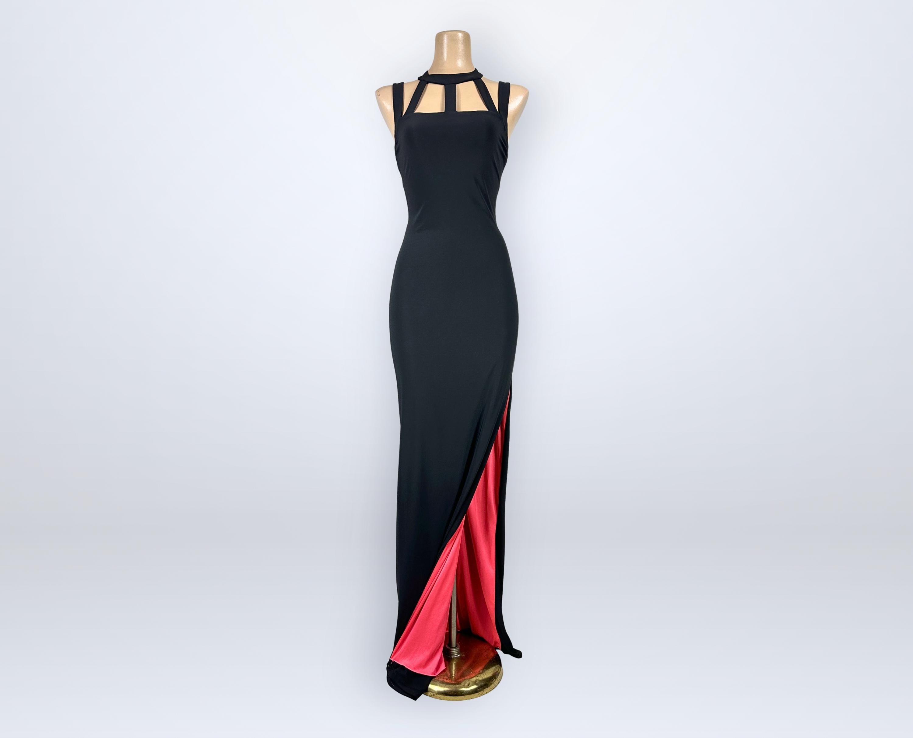 Black and Pink Formal Dresses - Etsy
