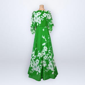 Green and White Floral Dress - Etsy Green and White Floral Dress - Etsy