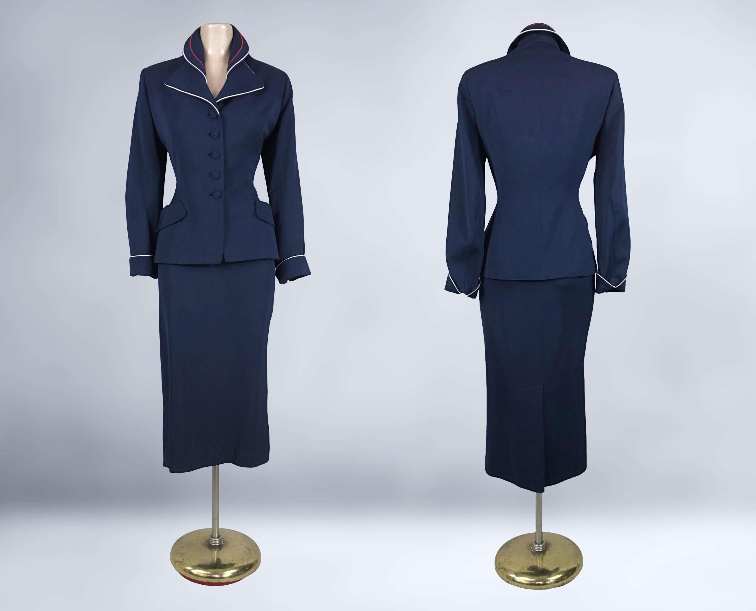 Stand Collar Suit - Etsy Canada