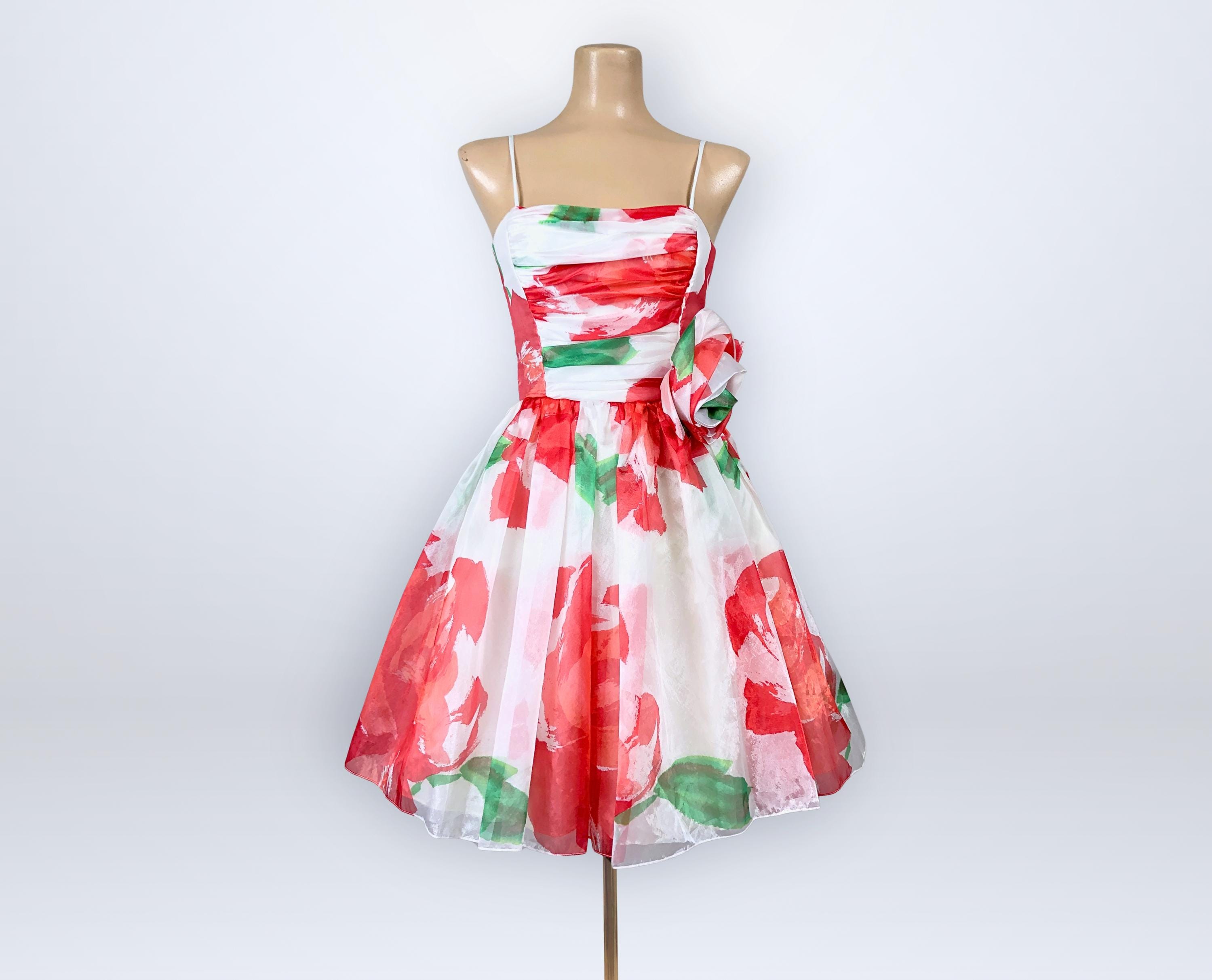80s Mini Dress - Etsy