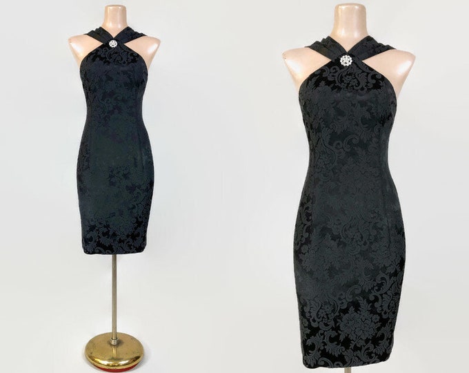 Vintage Satin Beaded Pleated A Line Homecoming Dress Black Birthday Dress Cocktail Dress Y8878