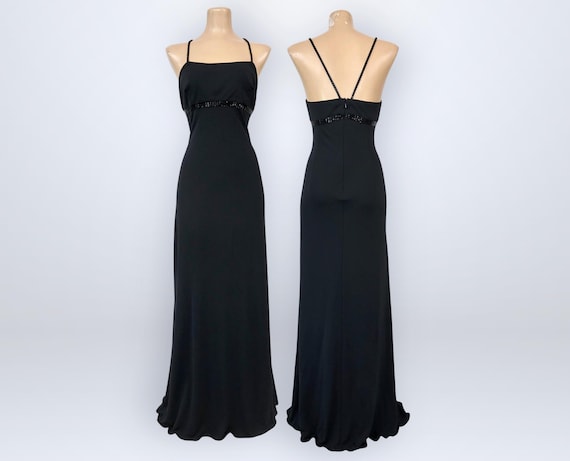mini black dresses Peasant Chiffon Mini Dress for Tall Women in Black S / Tall / Black