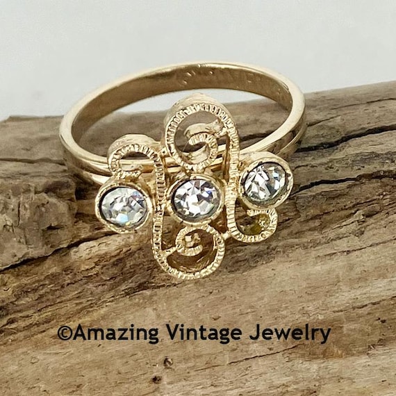 Vintage ring sarah coventry - Gem Vintage ring sarah coventry - Gem