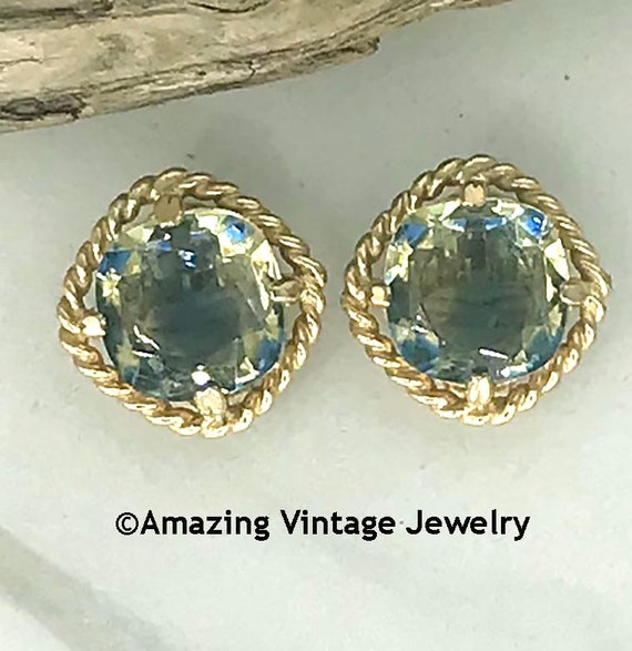 Sarah Coventry VERSAILLES Earrings from 1964 * Vin