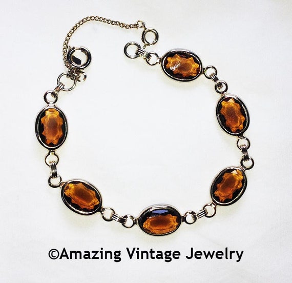 Sarah Coventry GOLDEN AUTUMN Bracelet from 1968 *… - image 2