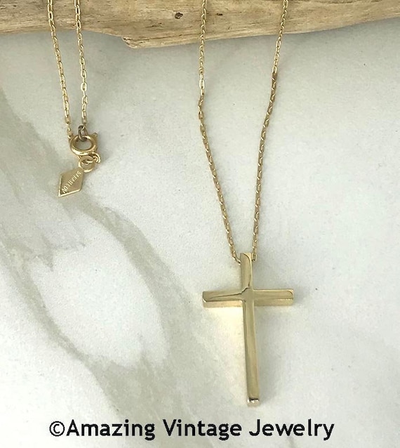 Sarah Coventry CALVARY CROSS Necklace from 1962 * 