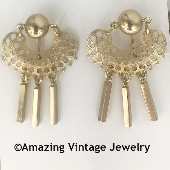 Sarah Coventry CHARISMA Earrings from 19735* Sara… - image 1