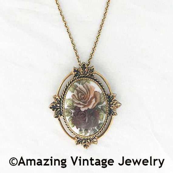 Sarah Coventry ROSE MARIE Necklace * 1978 * Sarah… - image 1