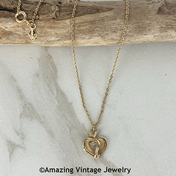 Sarah Coventry HEARTLINE Necklace from 1977 * Sar… - image 2