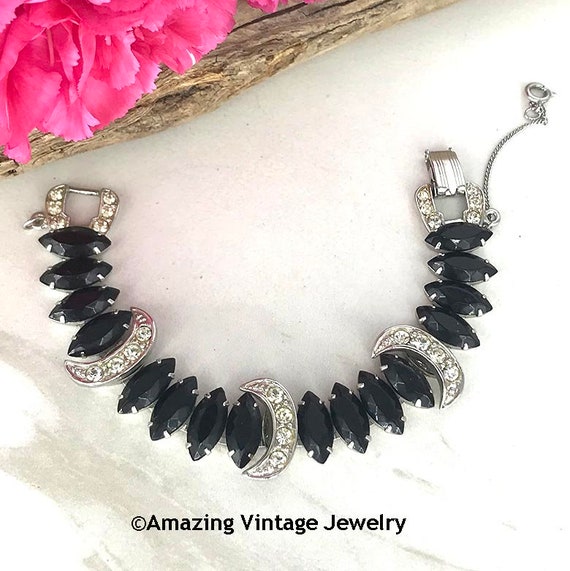 Vintage sarah coventry black - Gem