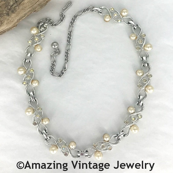 Sarah Coventry MOONLIGHT SERENADE Necklace 1958 *… - image 3