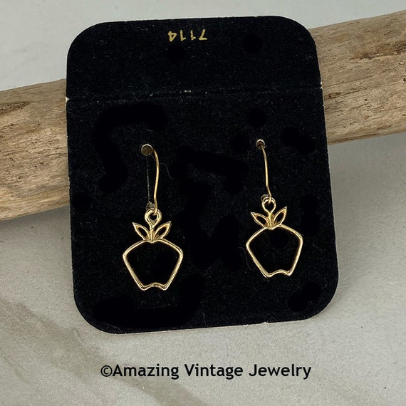 Sarah Coventry THE BIG APPLE Earrings from 1978 * 