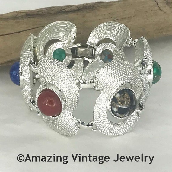 1959 SARAH COV gold pattern bracelet/vintage jewelry/American Western  antiques - Shop Hale-Jewelry Bracelets - Pinkoi